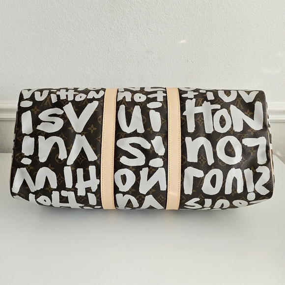 Louis Vuitton Graffiti Limited Edition Keepall 50 - Picture 6 of 12